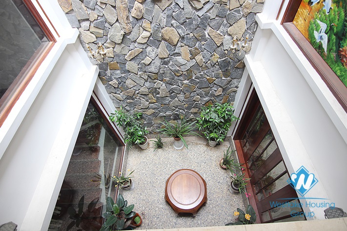 Gorgerous 04 bedrooms house with fully furnished  for lease in Tay Ho area.